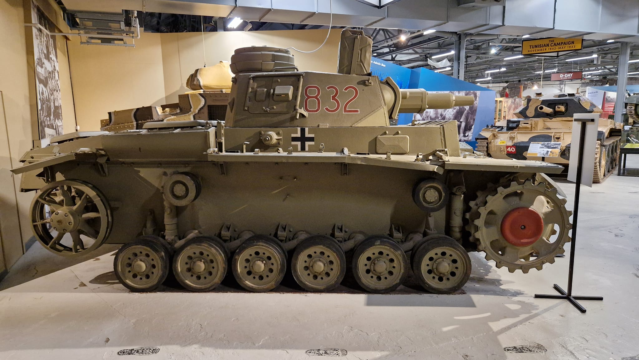 Pz.Kpfw. III Ausf.N (Fgst.Nr.74961)(ex.L) DAK, s.Pz.Abt.501, Bovington 2024 d (photo.Craig Moore).jpg